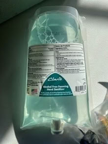 Photo of free hand sanitizer bags, Boyds #2