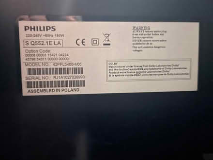 Photo of free TV and soundbar/subwoofer (Ovens) #3