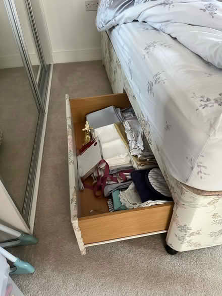 Photo of free Double bed divan with headboard (High Wycombe) #3