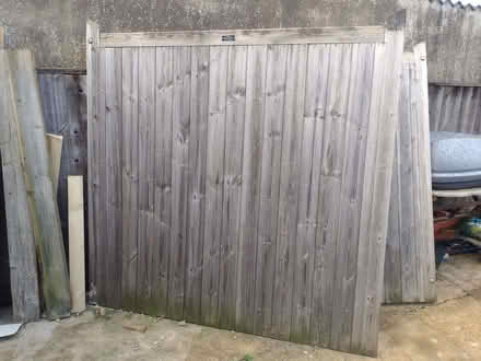 Photo of free Garden gates and gate post (Headington Quarry OX3) #1