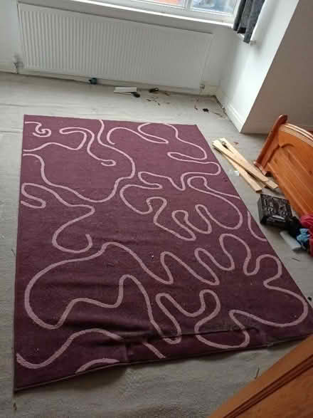 Photo of free Large purple rug (Chapeltown LS7) #1