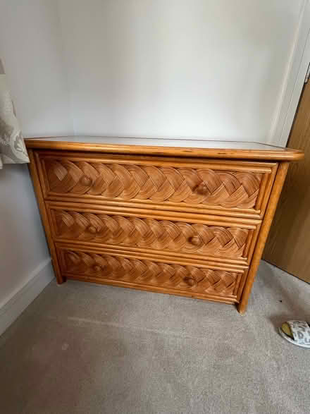 Photo of free Bamboo Chest of drawers (High Wycombe) #2