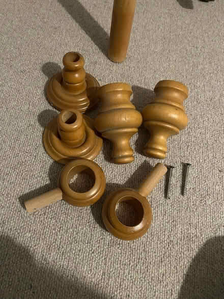 Photo of free 2.25metre wooden curtain pole (Sanderstead hill CR2) #2
