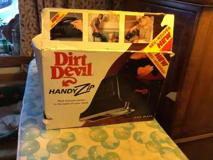Photo of free Dirt devil electric hand hoover. (Woodmancote GL52) #1