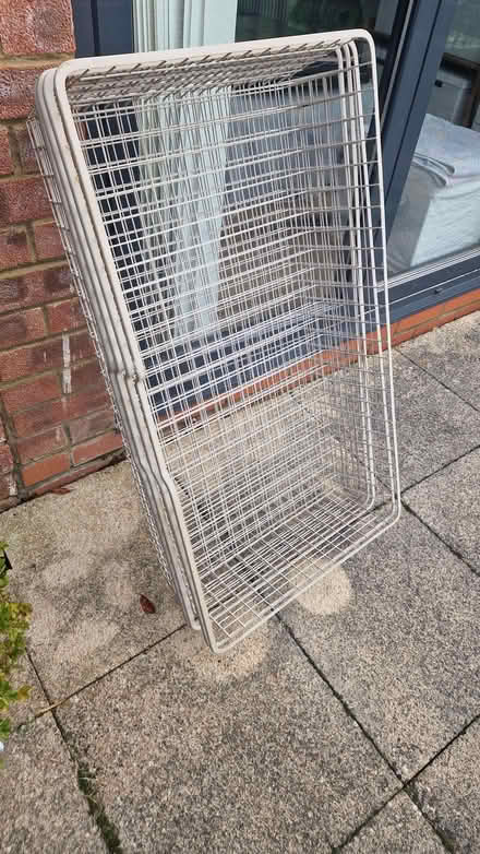 Photo of free 4 Wire frame storage baskets/drawers 95x53cm (Merry Hill WD23) #4
