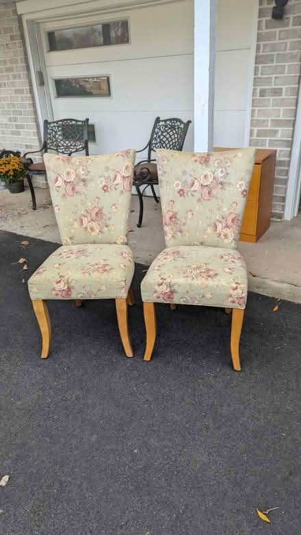 Photo of free 2 Fabric Dining Chairs (South Whitehall) #1