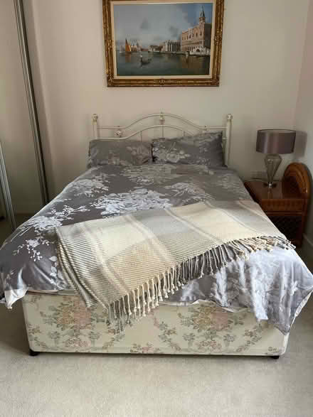 Photo of free Double bed divan with headboard (High Wycombe) #1