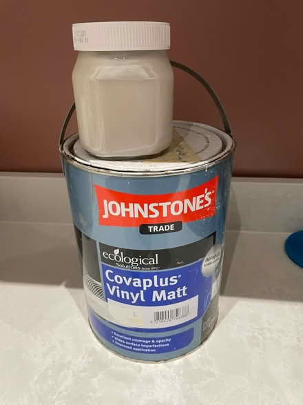 Photo of free Wall paint light grey - 5 litres (N10 near Colney Hatch Lane) #1