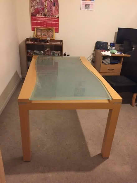 Photo of free Dining Table with glass top (Radford Semele CV31) #1