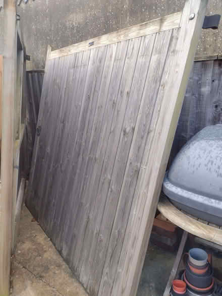 Photo of free Garden gates and gate post (Headington Quarry OX3) #3