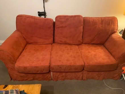Photo of free 3 seater sofa and 2 chairs (Lazonby CA10) #1