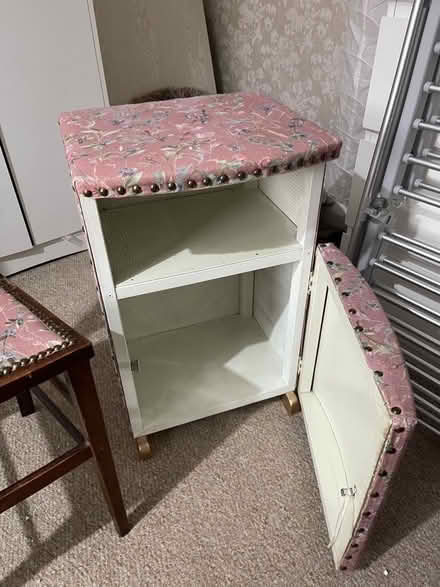 Photo of free Chair and/or bedside cabinet. (South Park OX4) #1