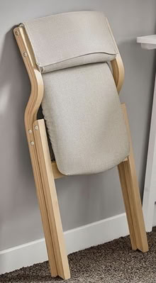 Photo of free Wooden Padded Folding Chair (Stapleford NG9) #4