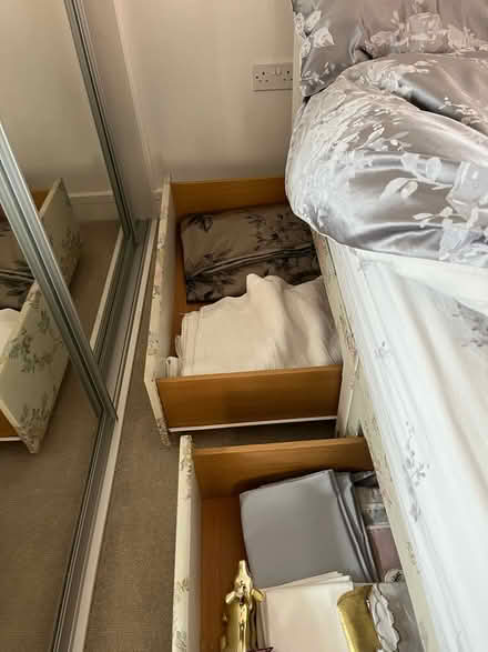 Photo of free Double bed divan with headboard (High Wycombe) #4