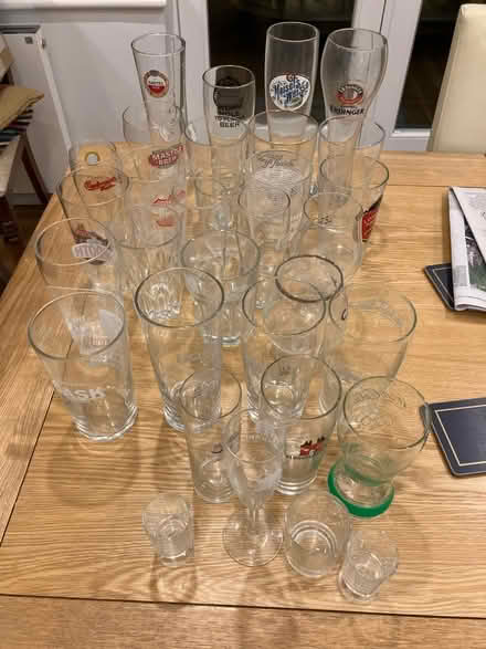 Photo of free Beer and other glasses (Wimbledon) #1