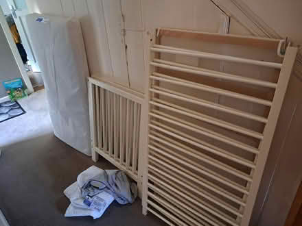 Photo of free White cot (Dun laoghaire) #1