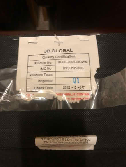 Photo of free Dining Chairs - SIX Brown Faux Leather (Penketh WA5) #3