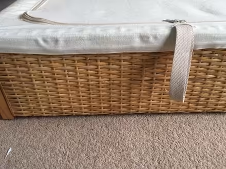 Photo of free 4 x Wicker and fabric under bed storage (Kenton NE3) #2