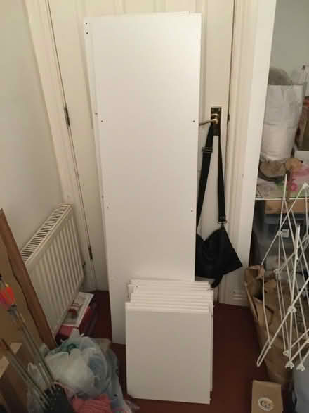 Photo of free Broken Kallax shelving (Oulton LS26) #1
