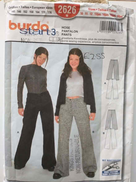 Photo of free Girls trouser pattern, age 10-16 (Caversham Heights RG4) #1