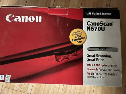 Photo of free CANON Flatbed Scanner (South Palo Alto) #1
