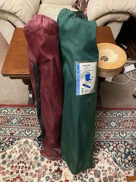 Photo of free Pair of camping chairs (Greenhill S8) #1
