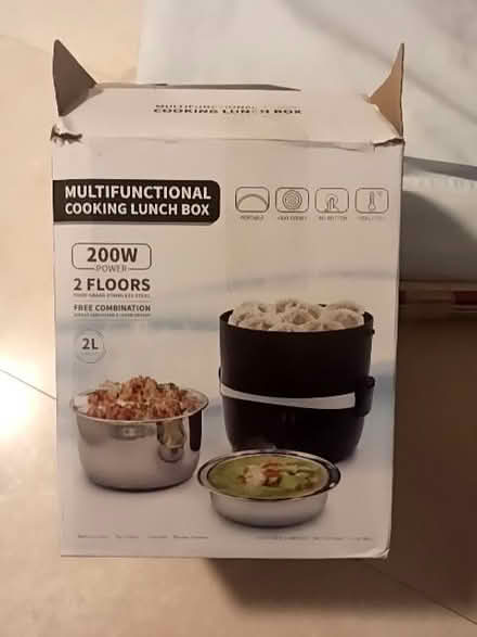 Photo of free lunch box (BT13) #1