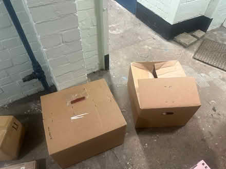 Photo of free Strong cardboard boxes (TW13) #1