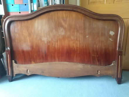 Photo of free French Mahogany bed board (Loweswater) #1