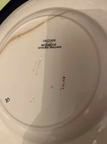 Photo of free Wedgwood plate (AB24) #3