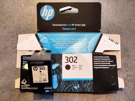 Photo of free Black ink 302 cartridge for HP printer (Claverton) #1