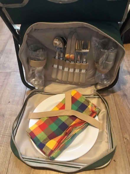 Photo of free Folding picnic stool (L15 Wavertree) #2