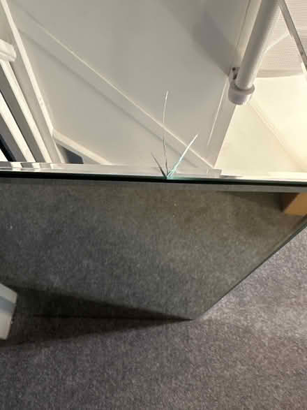 Photo of free Mirrored Glass side table (HX3) #2