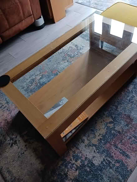 Photo of free Glass topped coffee table (Great Parndon CM19) #1