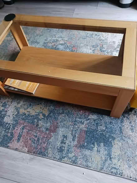 Photo of free Glass topped coffee table (Great Parndon CM19) #2