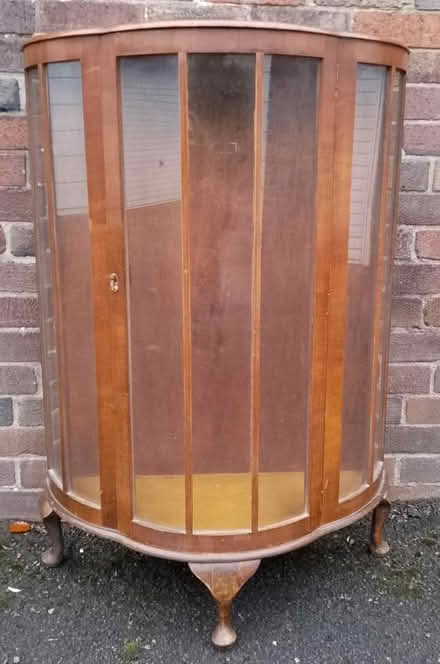 Photo of free Vintage China Cabinet (Leek ST13) #1