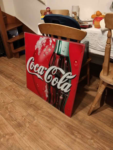 Photo of free Pair of Coke Signs (Paddock Wood) #1