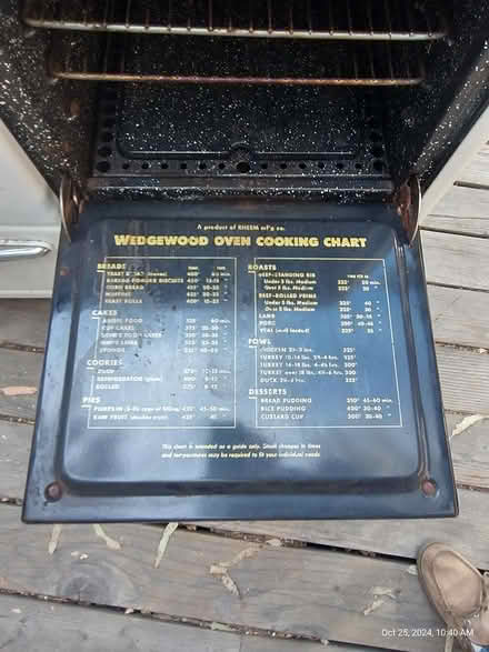 Photo of free 40" Wedgewood stove (Thornhill Drive near Woodhaven) #2