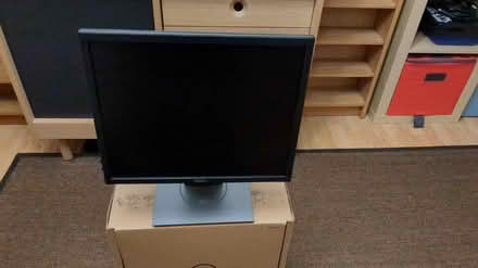 Photo of free Two square Dell monitors P1917S (London N1) #2