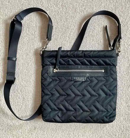 Photo of free Radley navy quilted cross body bag (Arborfield Garrison RG2) #1