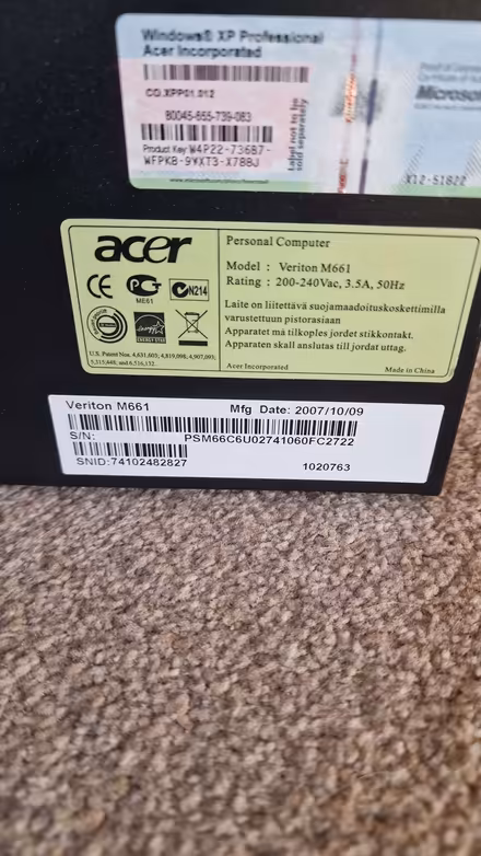 Photo of free Old Tower PC WITHOUT Hard Drive (Horsley GL6) #3