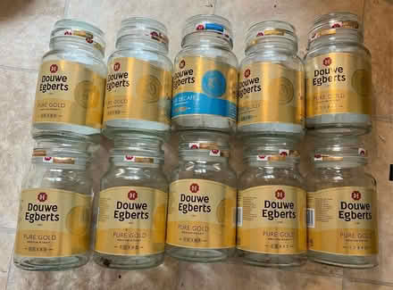 Photo of free Douwe Egberts Lidded Coffee Jars (Bramley Green RG26) #1