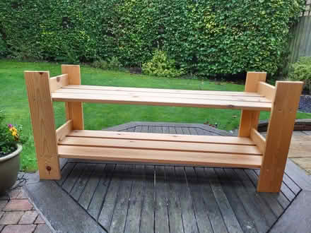 Photo of free Wooden shoe racks (East Oakley RG23) #1