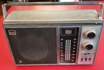 Photo of free Montgomery Ward transistor radio (63011 Weidman and Dutch Mill) #1