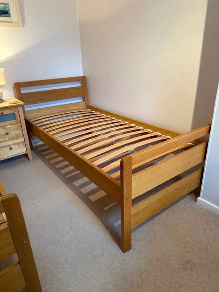 Photo of free 2 single bed frames (Poole BH15) #4
