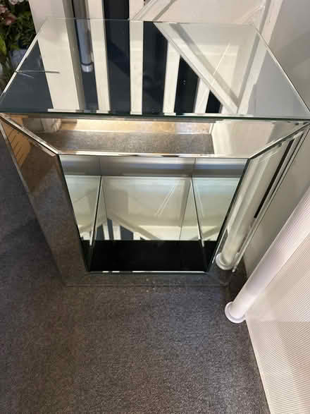 Photo of free Mirrored Glass side table (HX3) #1