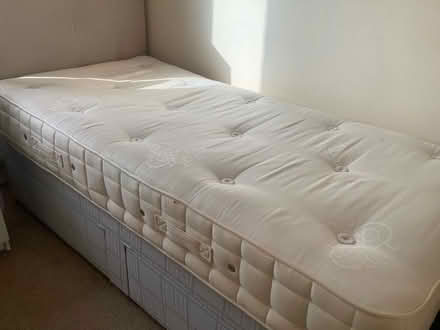 Photo of free 3 ft single bed with 2 drawer base (Seaside BN23) #1