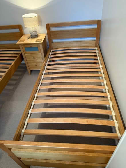 Photo of free 2 single bed frames (Poole BH15) #3