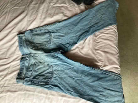 Photo of free Worn jeans 34 regular for fashion, crafts etc (Leegomery TF1) #1
