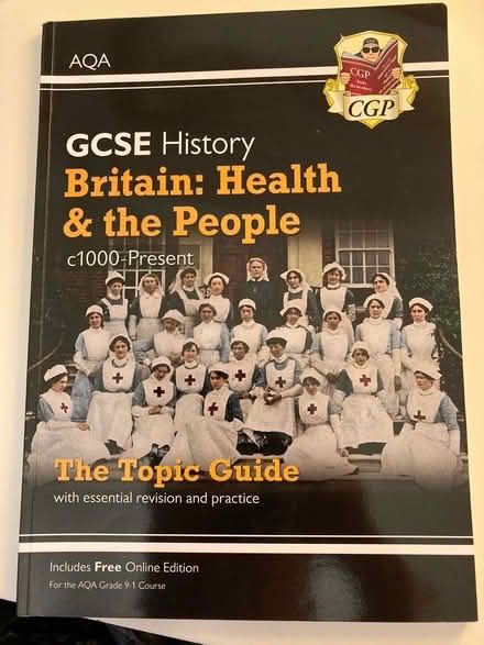 Photo of free GCSE History AQA topic book (Woodseats S8) #1